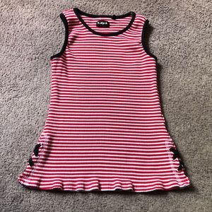 Kidpik ribbed striped tank